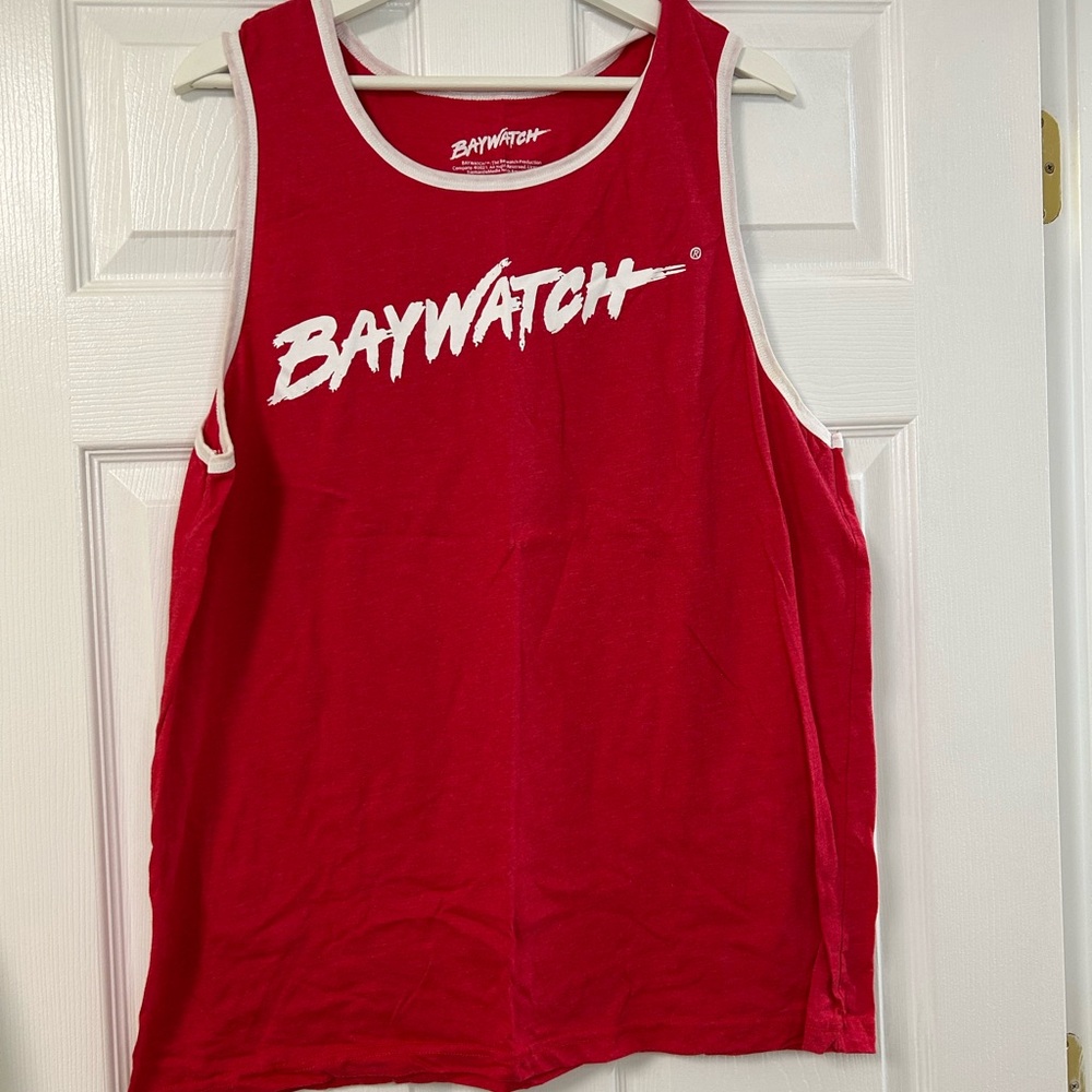 BAYWATCH Red Men's Tank Top (lol)